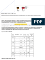 Capacitor Colour Codes and Colour Code Descriptions - Ok