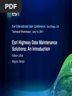 GIS Roads and Highways Data Model PDF