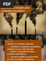 A Procura de Solucoes Para a Poluicao Atmosferica