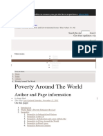 Poverty Around The World: Author and Page Information