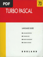 Turbo Pascal Version 7.0 Language Guide 1992 PDF