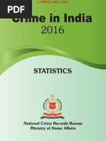 NCRB Report On Crime in India, 2016 | PDF | Kidnapping ...