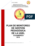 Plan de Monitoreo de Gestión Pedagógica de Ugel Cajamarca-Web