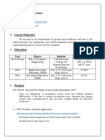 Computer Engineer Falgun Patel Resume