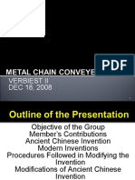 Smit - Final Metal Chain Conveyer