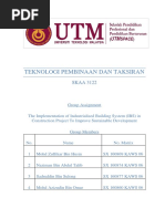 Teknologi Pembinaan - Group Assignment (Sustain IBS)