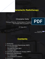 IMRT & Stereotactic Radiotherapy: Christopher Golby