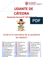 Ayudante de Catedra