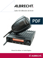 Manual Statie Radio Cb Albrecht Ae 6110 Limba Engleza