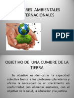 Cumbres Ambientales Internacionales