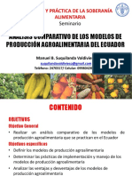 Análisis de Modelos Agroalimentarios Ing. Manuel Suquilanda