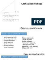 Granulación Húmeda