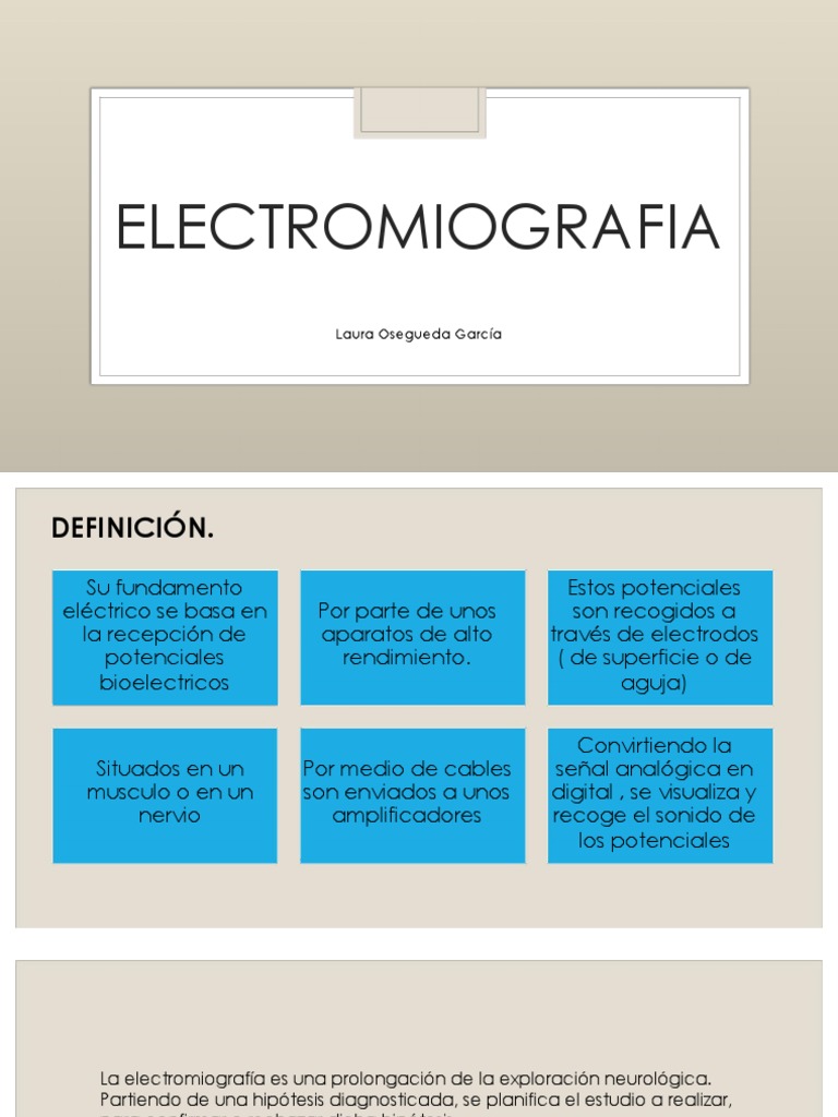 Electromiografía: Definición y Técnica | PDF | Nervio | Sistema nervioso