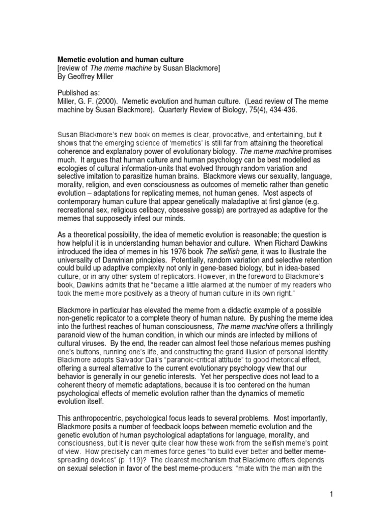 Point Meme: The Revolutionary Approach to Memetic Evolution