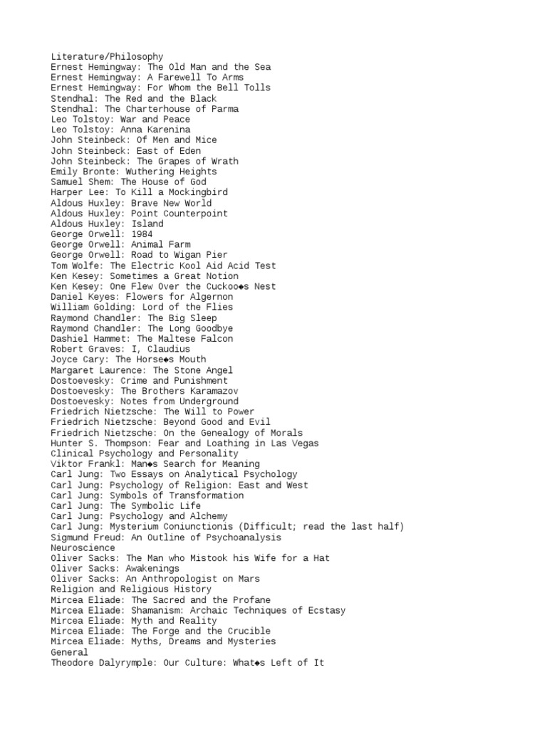 Jordan Peterson Pdf Psychology