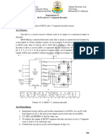 Exper-11 BCD to 7 Segment Decoder