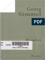 El Pobre Georg Simmel PDF