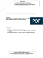 Actividades Propuestas Para La Semana de Desarrollo Institucional 2018