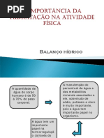 Hidratacao Na Atividade Fisica