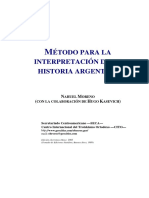 14 - NM - Método para La Interpretaciòn de La Historia Argentina