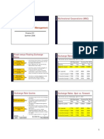 International Financial Management: Fixed Versus Floating Exchange Rates