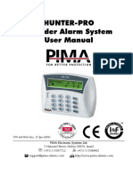 Hunter-Pro Intruder Alarm System User Manual