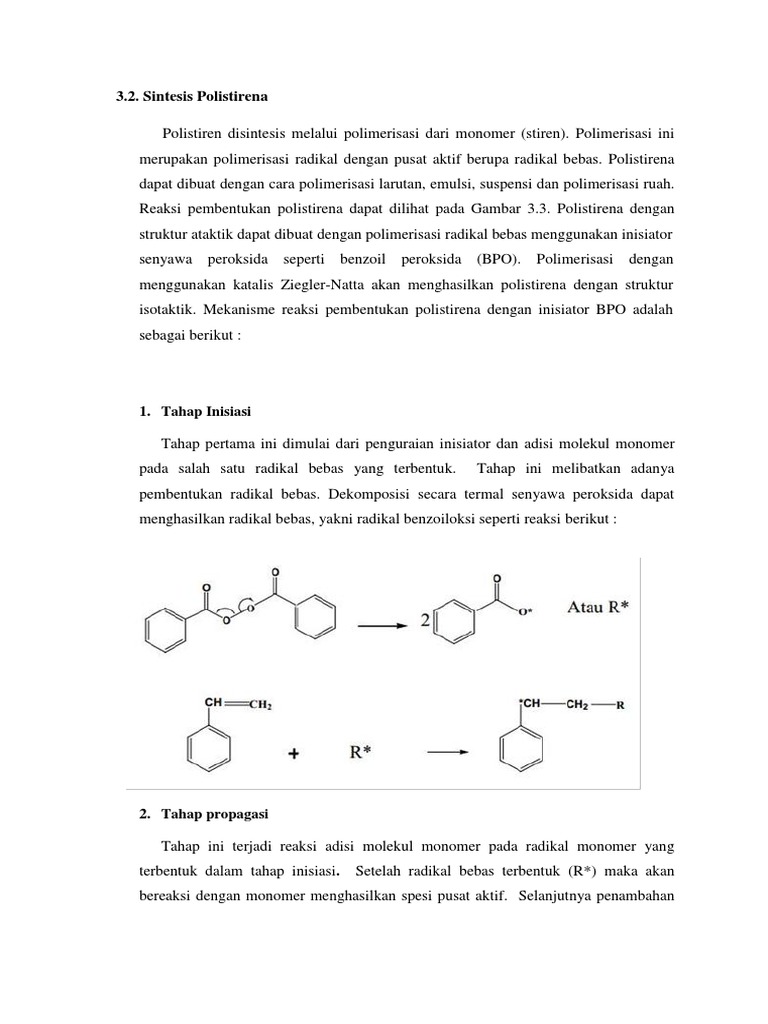 Sintesis Polimer Dan Penutup Revisi Pdf