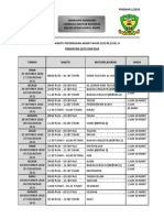 JADUAL WAKTU PEPERIKSAAN