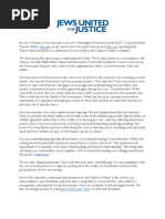 JUFJ Statement 4-20-18