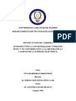 Introducción a Los Sistemas de Conexión HVDC y Su Contribución a La Mejora de La Calidad de La Energía Eléctrica - Universidad Carlos III de Madrid