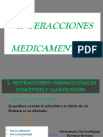 Interacciones Medicamentosas