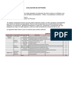 Ejemplo de Una Matriz de Evaluación