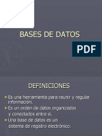 Bases de Datos