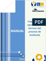 Inspección y Operación de Terreno Del Proceso de Molienda