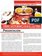 Boletín Turismo Gastronómico