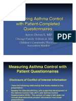 Asthma Questionnaires - Donnell (9 09)