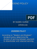 Div Policy