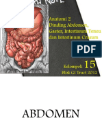 Anatomi Dinding Abdomen, Gaster, Intestinum Teneu, Intestinum Krasum.pptx