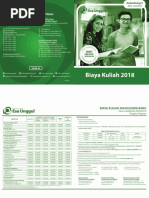 Biaya kuliah Esa unggul 2018