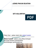 Jenis-Jenis Pakan Buatan PDF