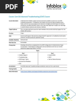 Core DDI Adavanced Troubleshooting CDAT Course