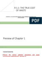 Chapter 1 - 1 True Cost of Waste