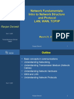 Network Fundamentals: Intro To Network Structure and Protocol Lan, Wan, Tcp/Ip