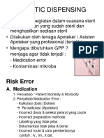 Aseptik Dispensing, Teknik Aseptik (5) W