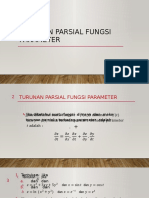 3 - Turunan Parsial Fungsi Parameter