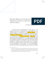 Honório Hermeto Carneiro Leão (Marquês de Paraná)- diplomacia e poder no Prata - Pensamento Diplomático Brasileiro Parte 1