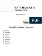 Bahan Dalam Kosmetik (Pelarut Dan Surfaktan)