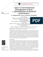 Impact of Environmental Management System Implementation On Financial Performance