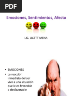 Las Emociones por LICETT MENA