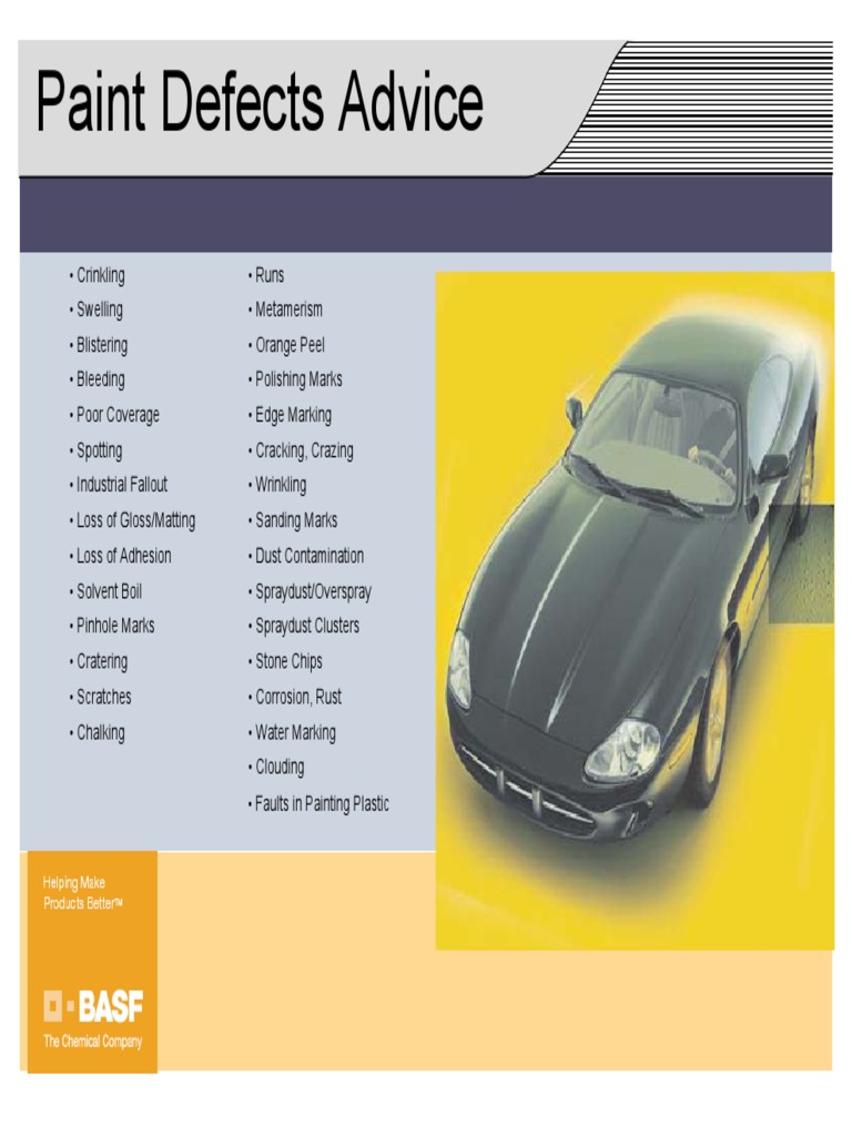 Paint Defects PDF PDF Paint Rust